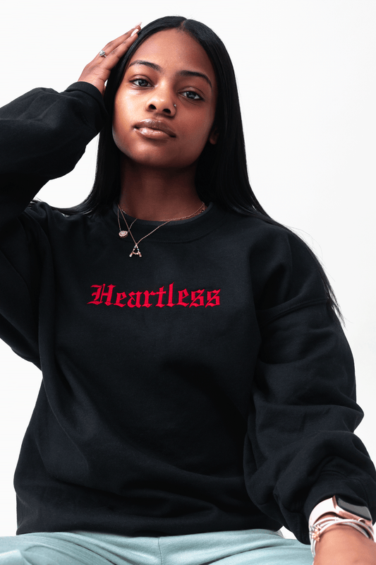 Heartless Embroidered Sweatshirt