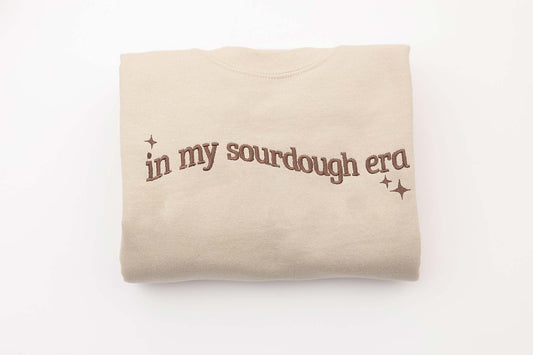 In My Sourdough Era Sweatshirt, Carb lover Gift