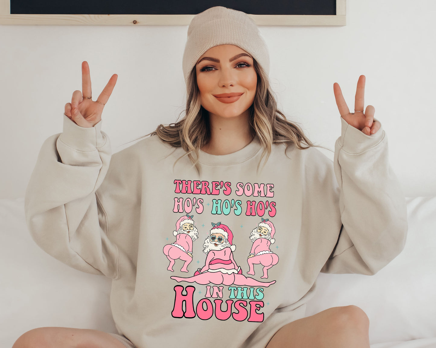 Theres Some HO HO Ho in this House Christmas Sweatshirt
