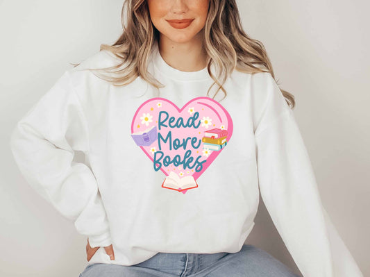 Read More Books Sweatshirt, Liberians Gift Pullover